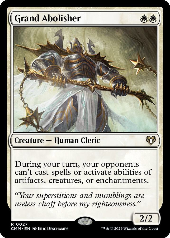 Grand Abolisher [Commander Masters] 27