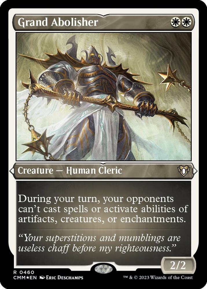 Grand Abolisher (Foil Etched) [Commander Masters] 460