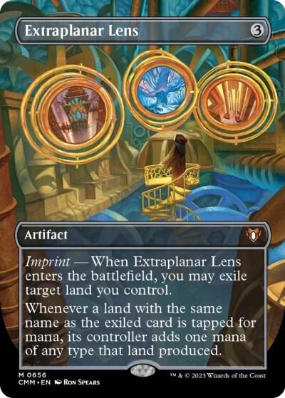 Extraplanar Lens (Borderless) [Commander Masters] 656
