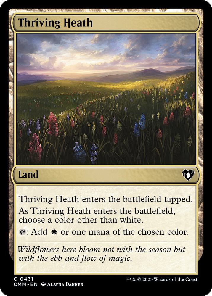 Thriving Heath [Commander Masters] 431