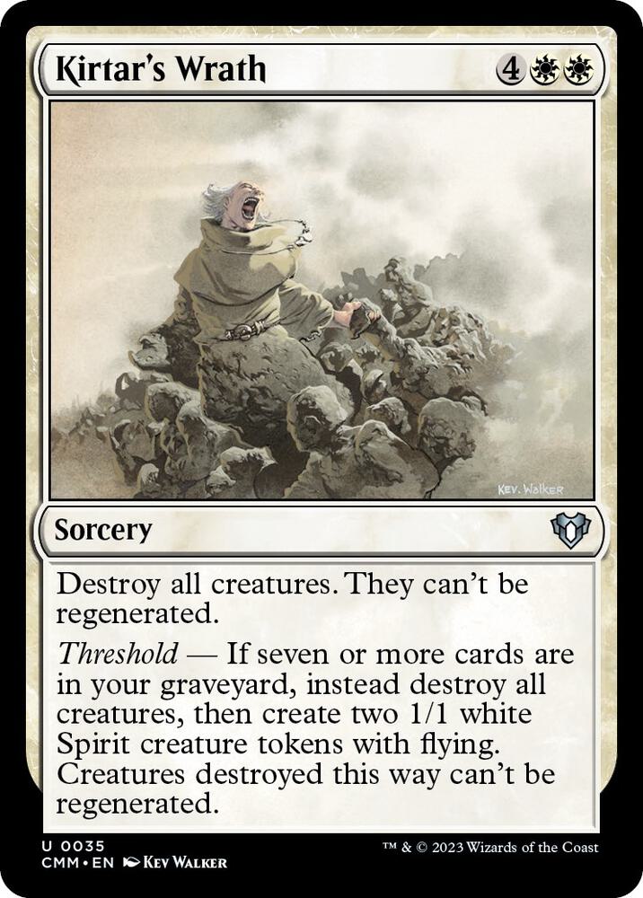 Kirtar's Wrath [Commander Masters] 35