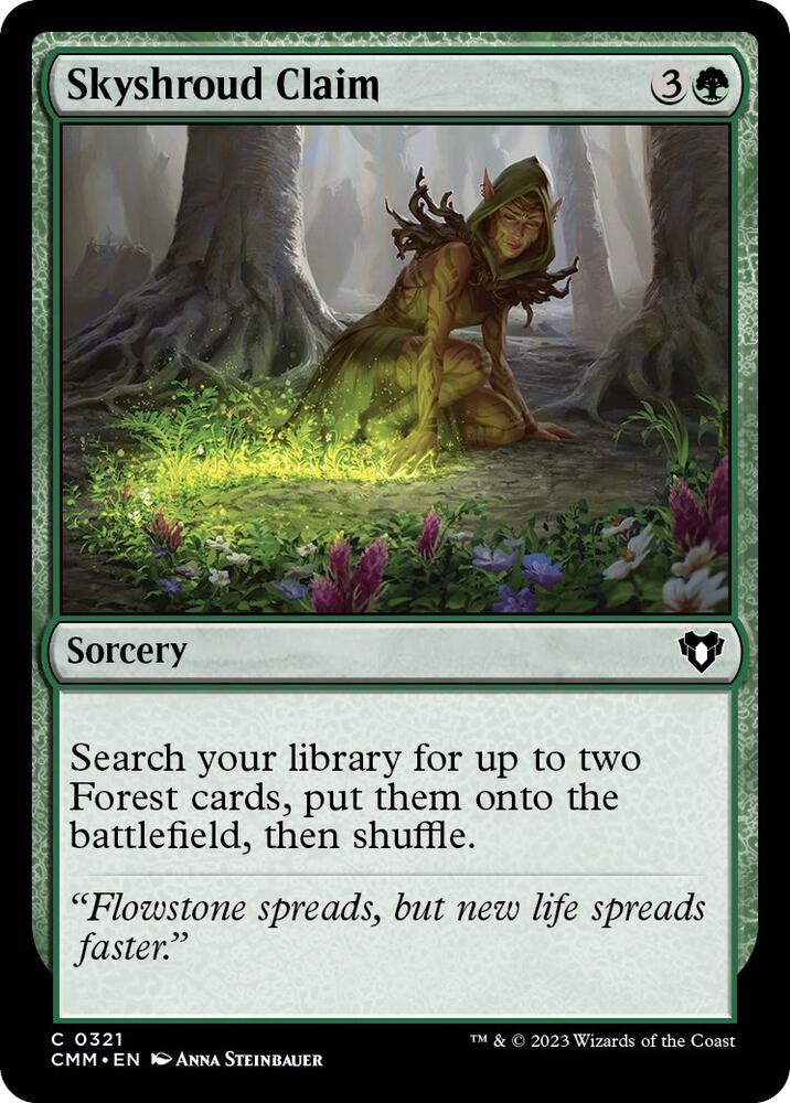 Skyshroud Claim [Commander Masters] 321