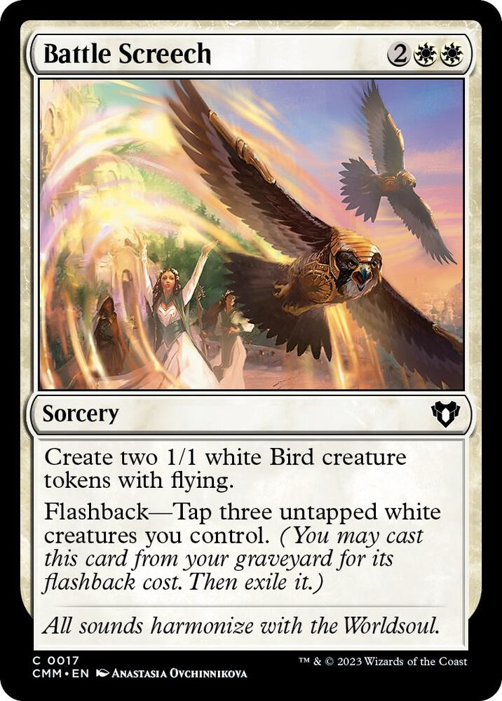 Battle Screech [Commander Masters] 17