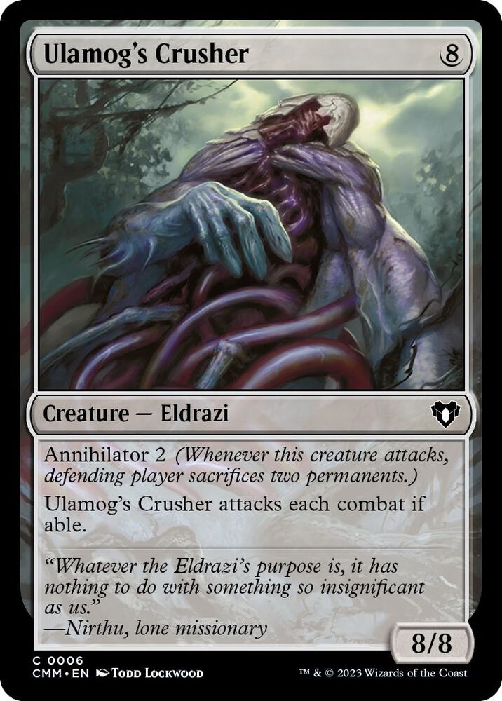 Ulamog's Crusher [Commander Masters] 6