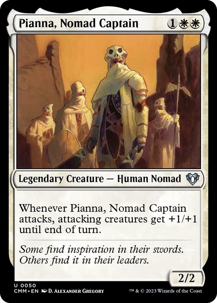 Pianna, Nomad Captain [Commander Masters] 50