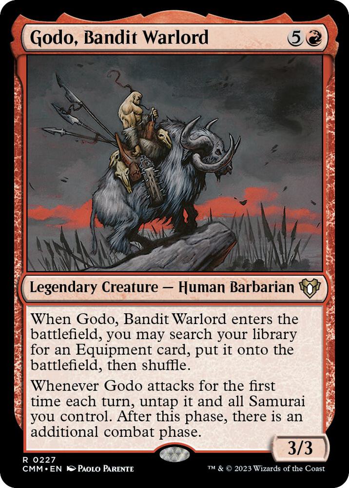 Godo, Bandit Warlord [Commander Masters] 227