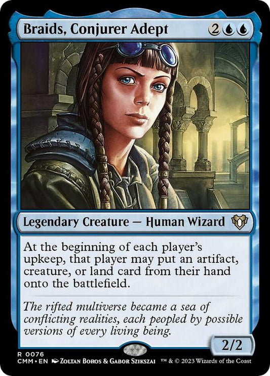 Braids, Conjurer Adept [Commander Masters] 76