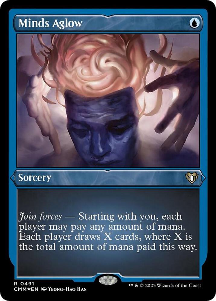 Minds Aglow (Foil Etched) [Commander Masters] 491