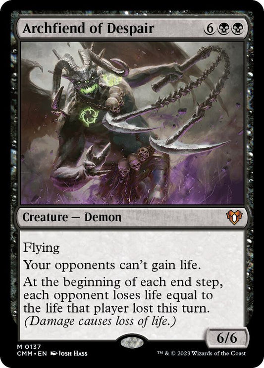 Archfiend of Despair [Commander Masters] 137