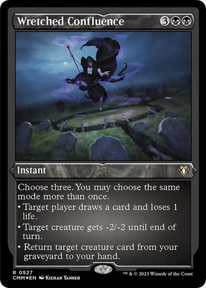 Wretched Confluence (Foil Etched) [Commander Masters] 527