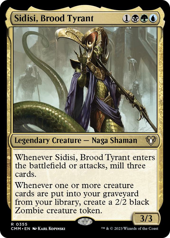 Sidisi, Brood Tyrant [Commander Masters] 355
