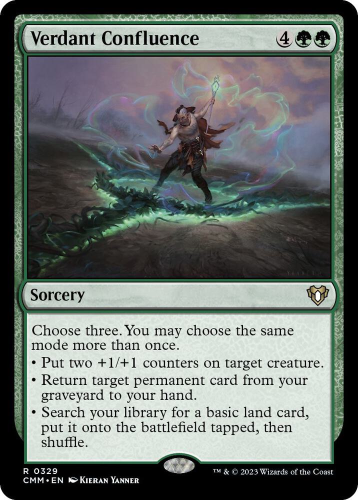 Verdant Confluence [Commander Masters] 329