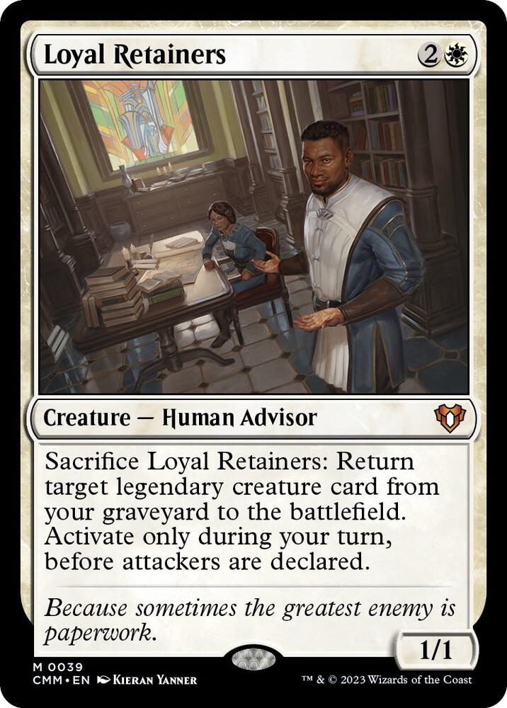 Loyal Retainers [Commander Masters] 39