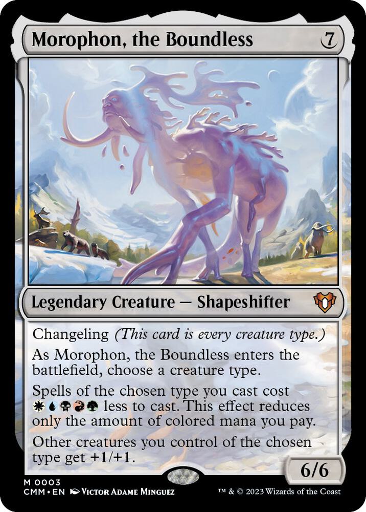 Morophon, the Boundless [Commander Masters] 3
