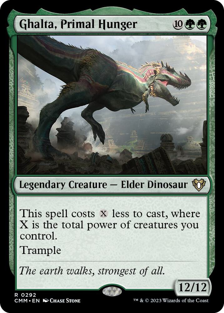 Ghalta, Primal Hunger [Commander Masters] 292