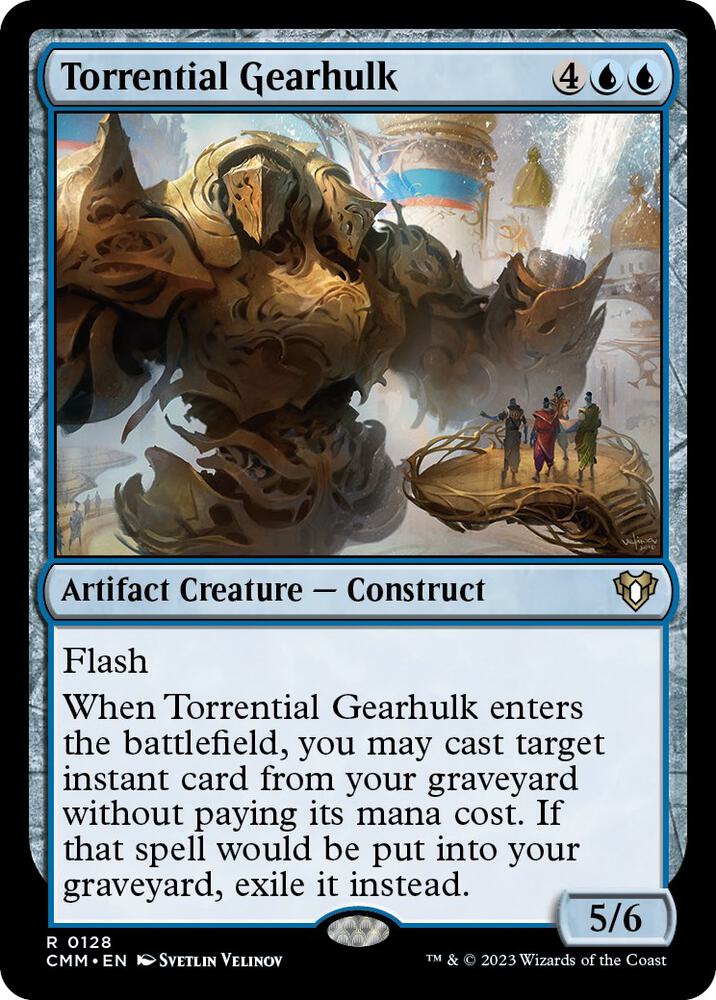 Torrential Gearhulk [Commander Masters] 128