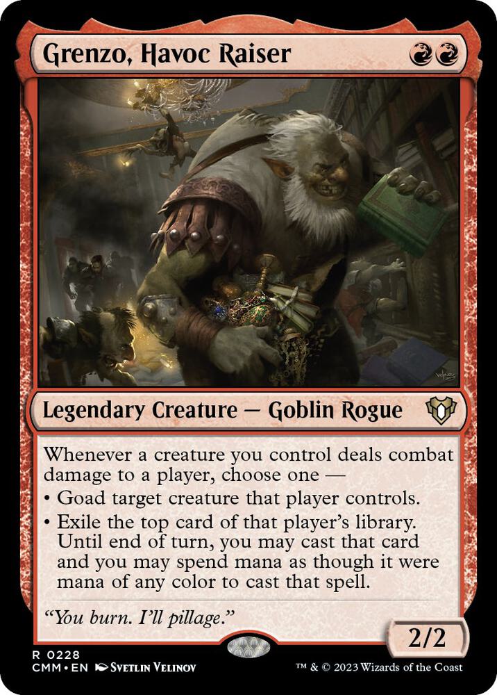 Grenzo, Havoc Raiser [Commander Masters] 228