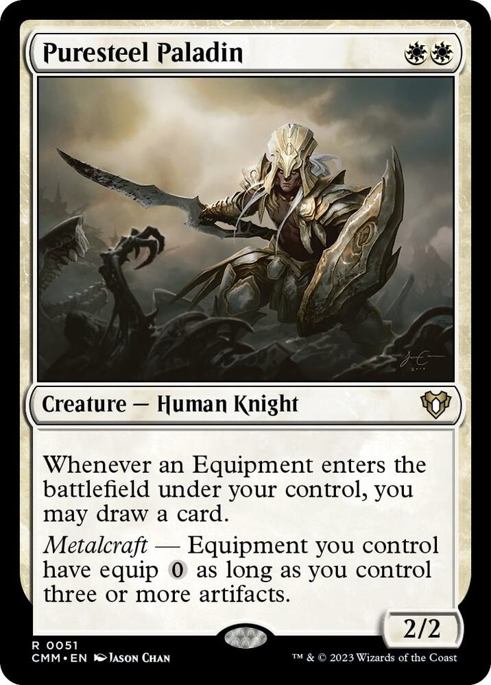 Puresteel Paladin [Commander Masters] 51