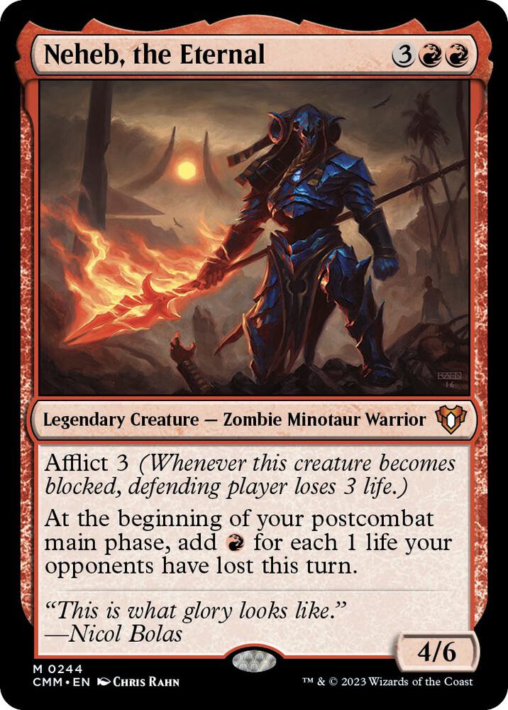 Neheb, the Eternal [Commander Masters] 244