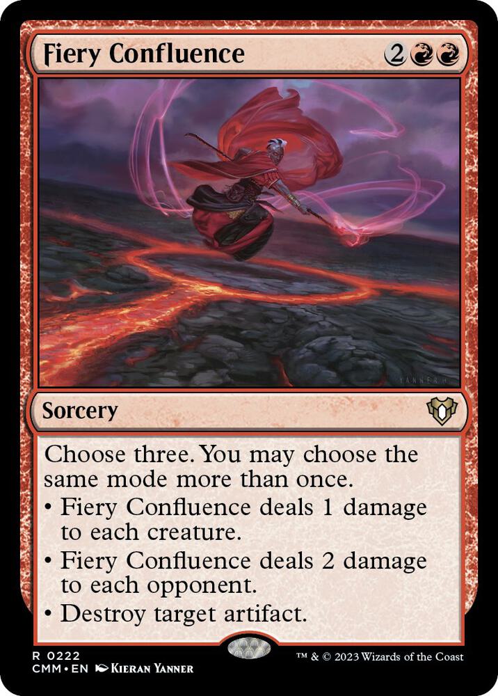 Fiery Confluence [Commander Masters] 222