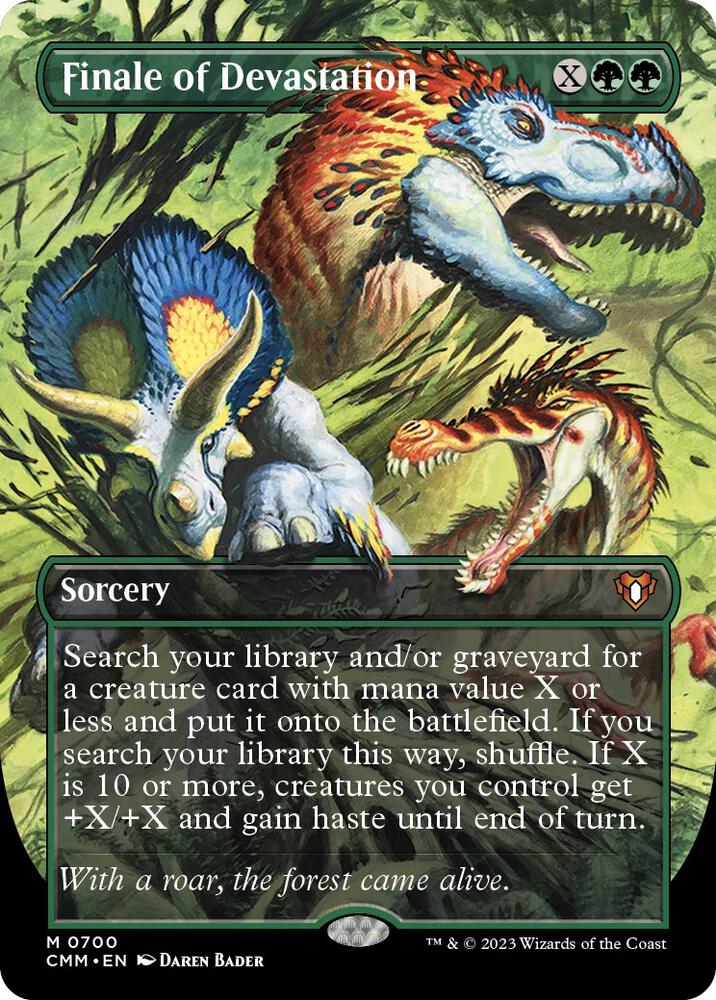 Finale of Devastation (Borderless) [Commander Masters] 700