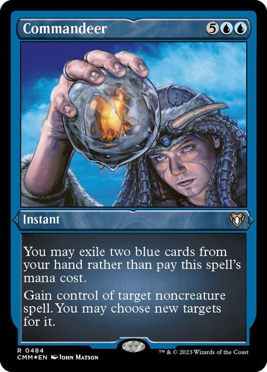 Commandeer (Foil Etched) [Commander Masters] 484