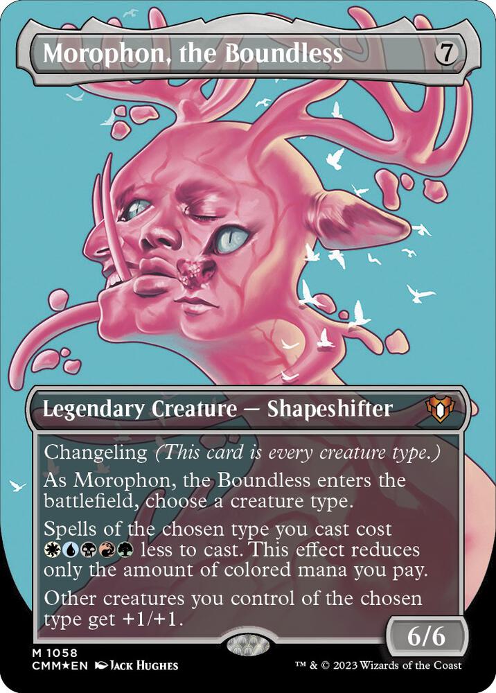 Morophon, the Boundless (Textured Foil) [Commander Masters] 1058