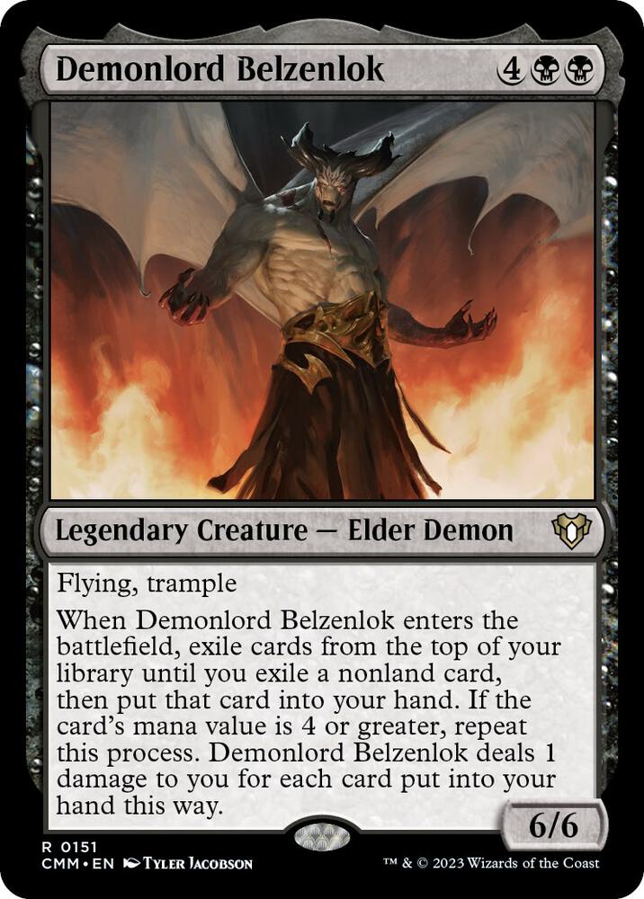 Demonlord Belzenlok [Commander Masters] 151