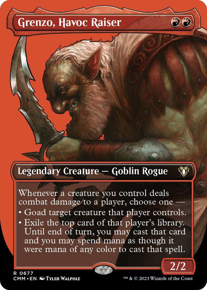 Grenzo, Havoc Raiser (Borderless) [Commander Masters] 677