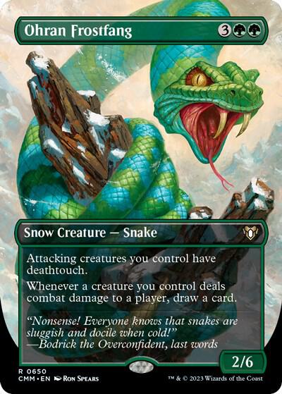 Ohran Frostfang (Borderless) [Commander Masters] 650