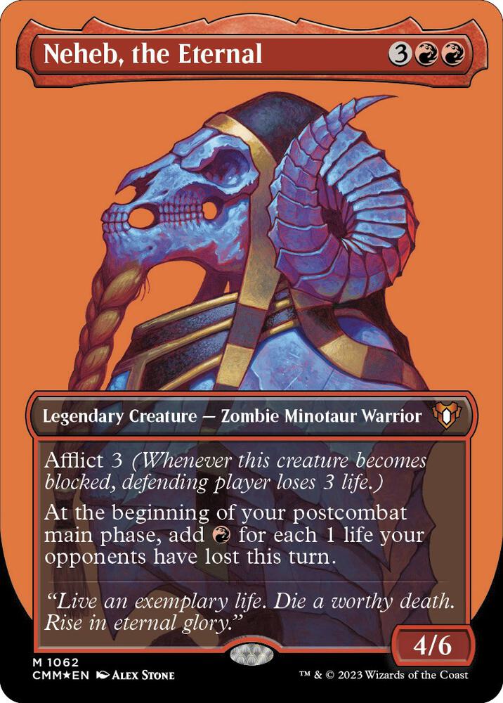 Neheb, the Eternal (Textured Foil) [Commander Masters] 1062
