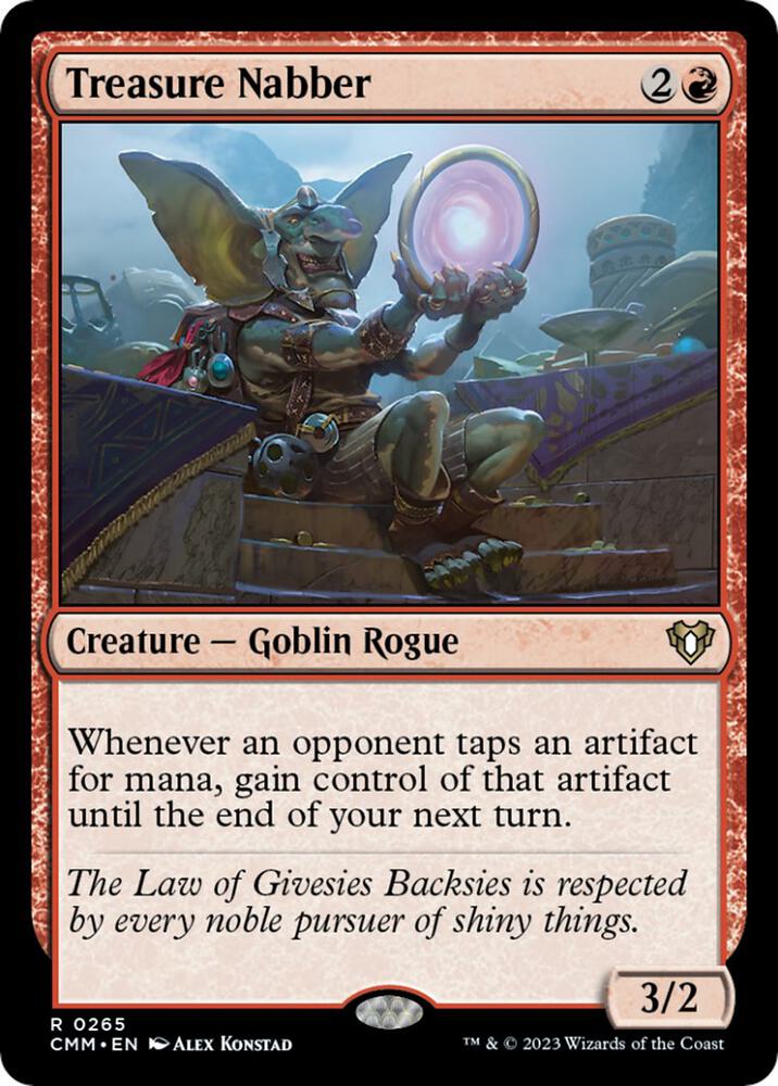 Treasure Nabber [Commander Masters] 265