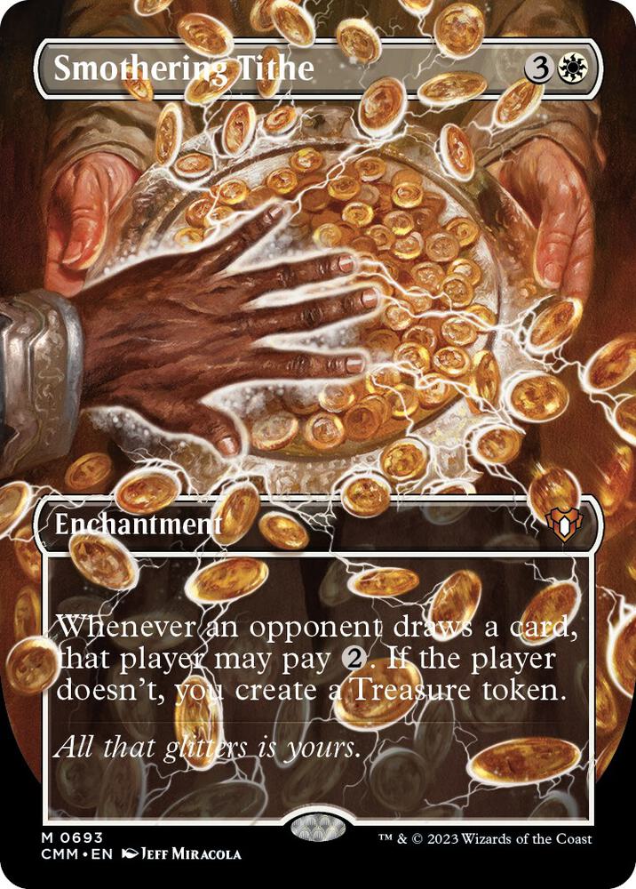 Smothering Tithe (Borderless) [Commander Masters] 693