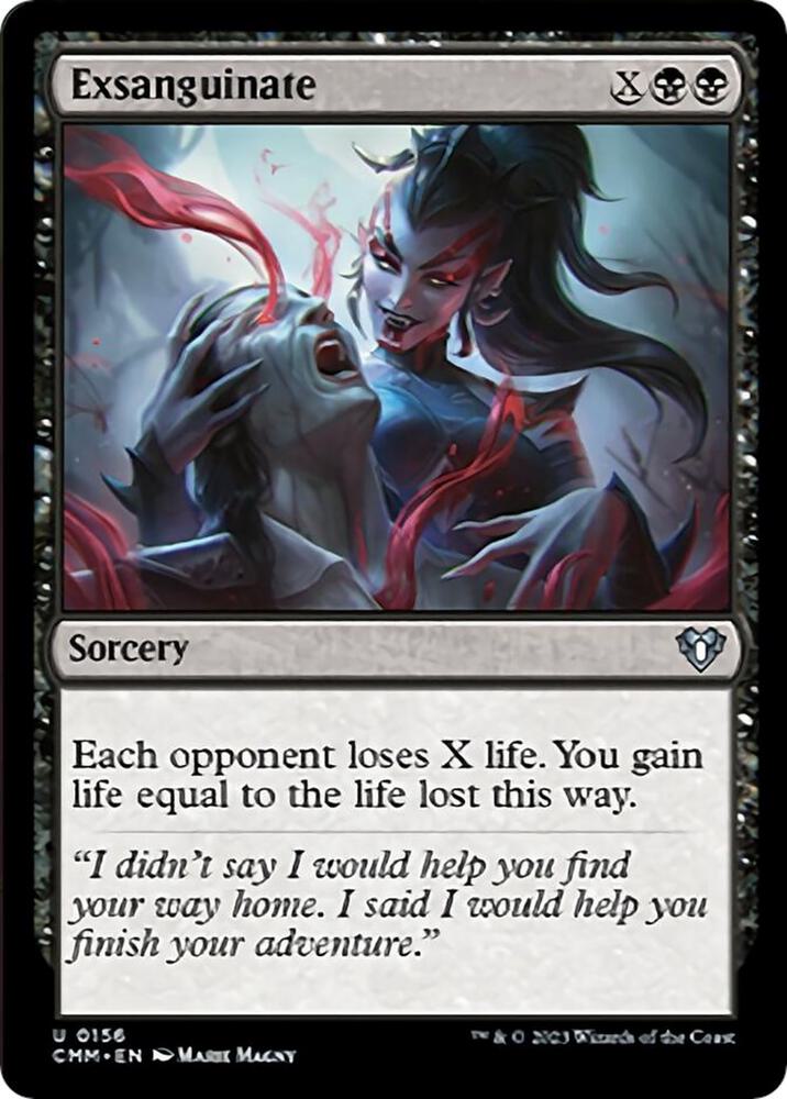 Exsanguinate [Commander Masters] 156