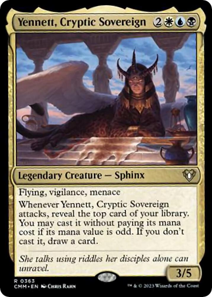 Yennett, Cryptic Sovereign [Commander Masters] 363