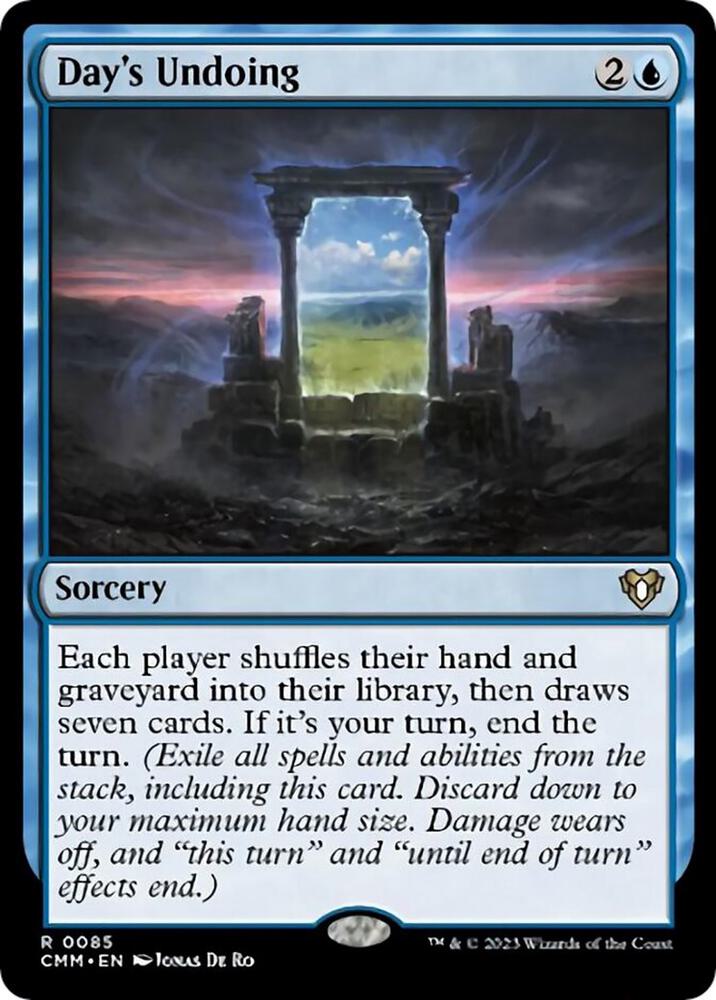 Day's Undoing [Commander Masters] 85