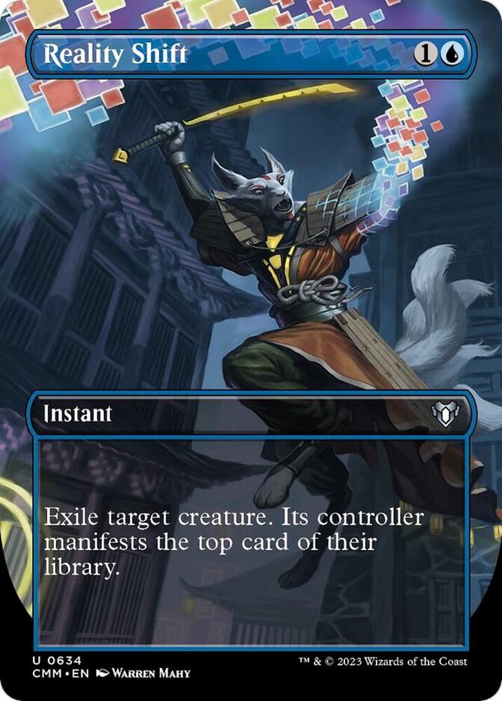 Reality Shift (Borderless) [Commander Masters] 634