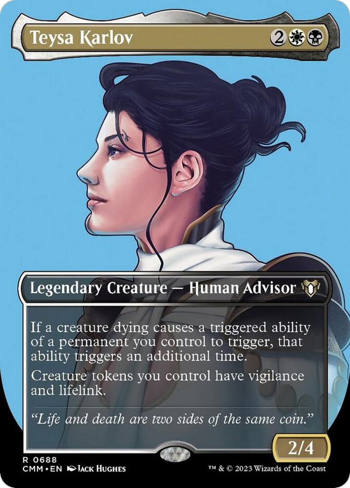 Teysa Karlov (Borderless) [Commander Masters] 688