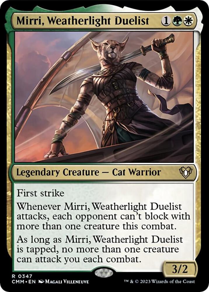 Mirri, Weatherlight Duelist [Commander Masters] 347