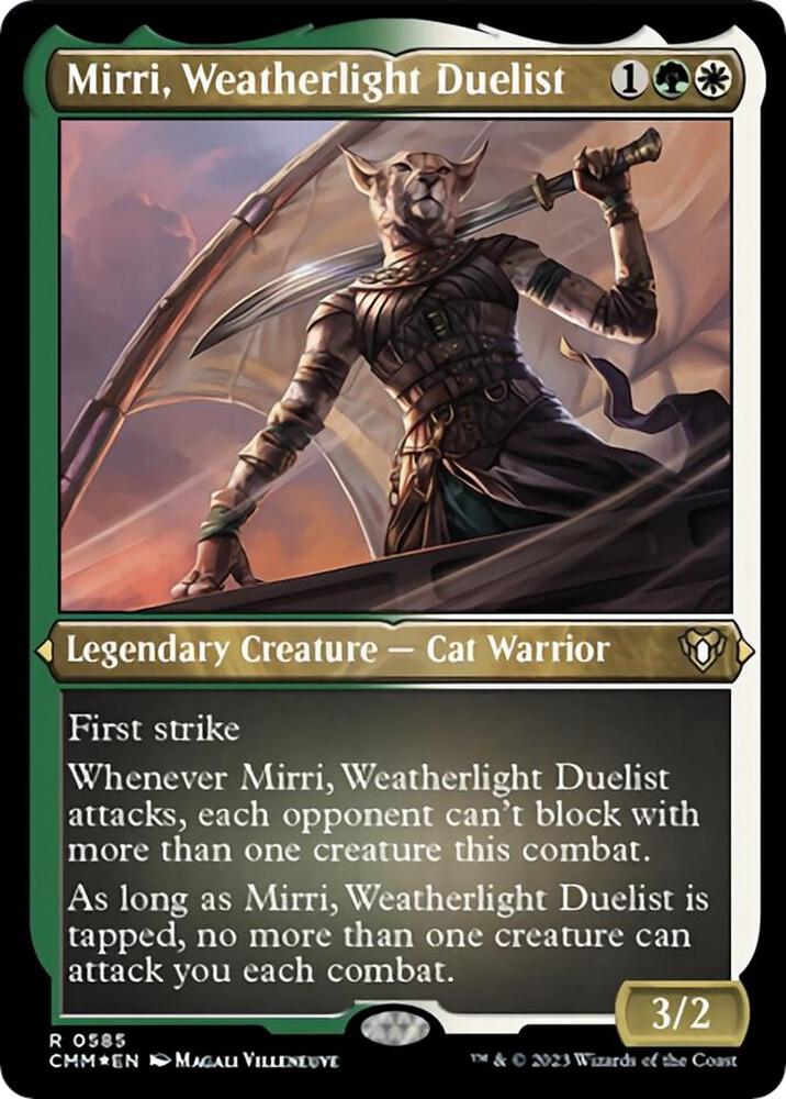 Mirri, Weatherlight Duelist (Foil Etched) [Commander Masters] 585