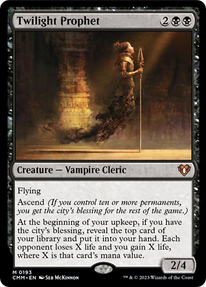 Twilight Prophet [Commander Masters] 193