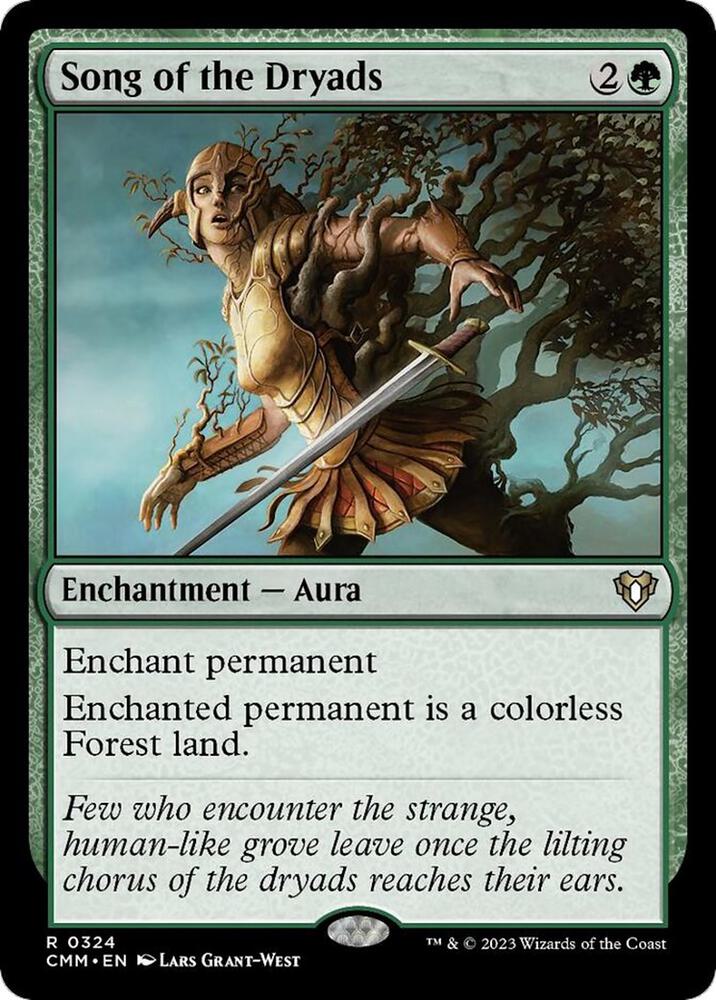 Song of the Dryads [Commander Masters] 324