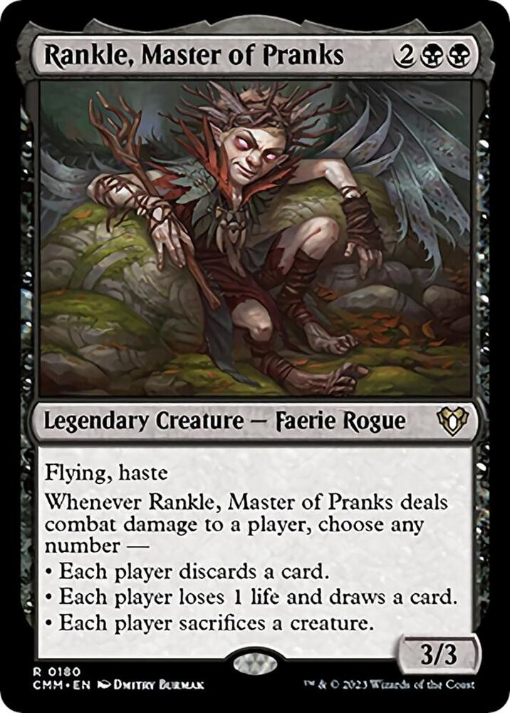 Rankle, Master of Pranks [Commander Masters] 180