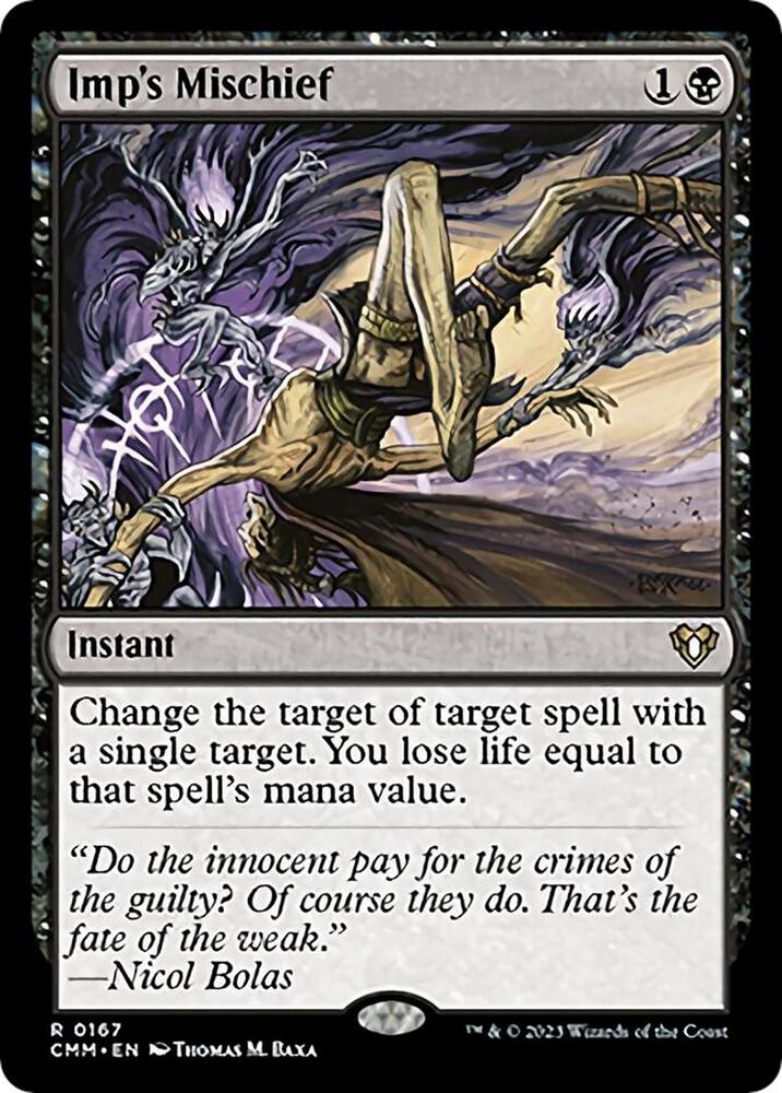 Imp's Mischief [Commander Masters] 167