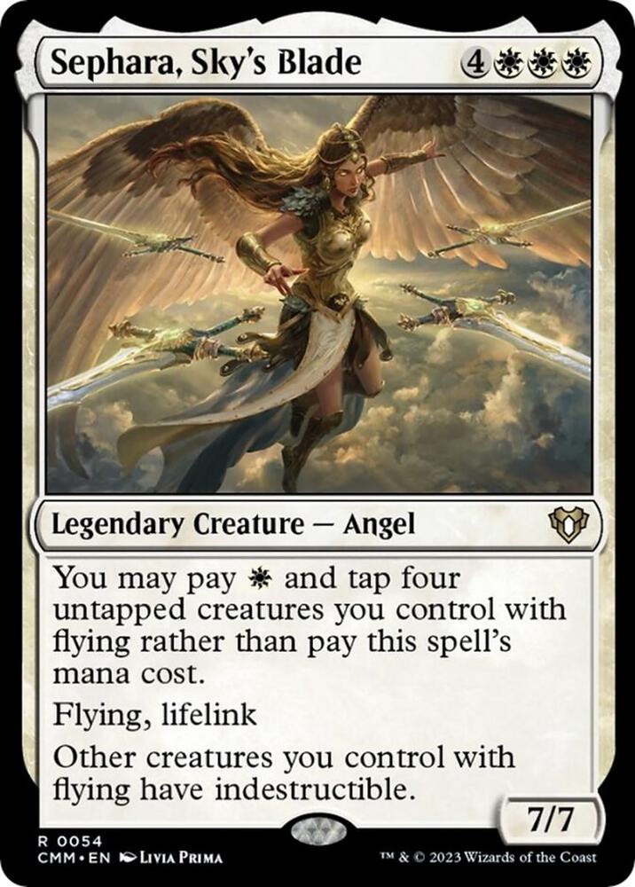 Sephara, Sky's Blade [Commander Masters] 54