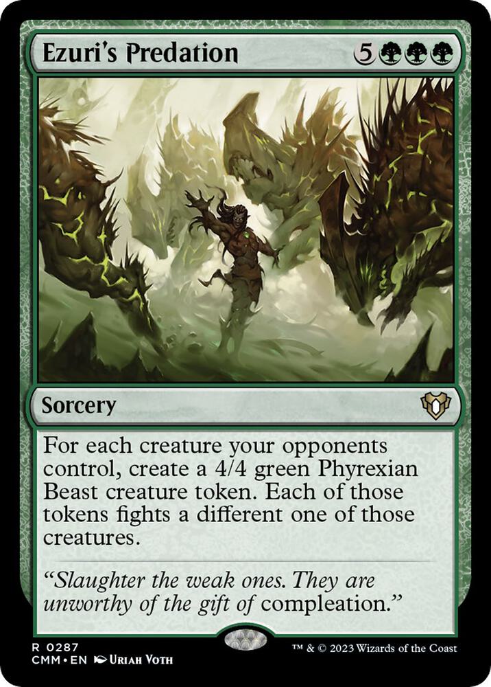 Ezuri's Predation [Commander Masters] 287
