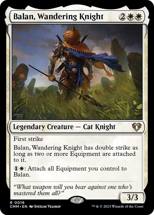 Balan, Wandering Knight [Commander Masters] 16