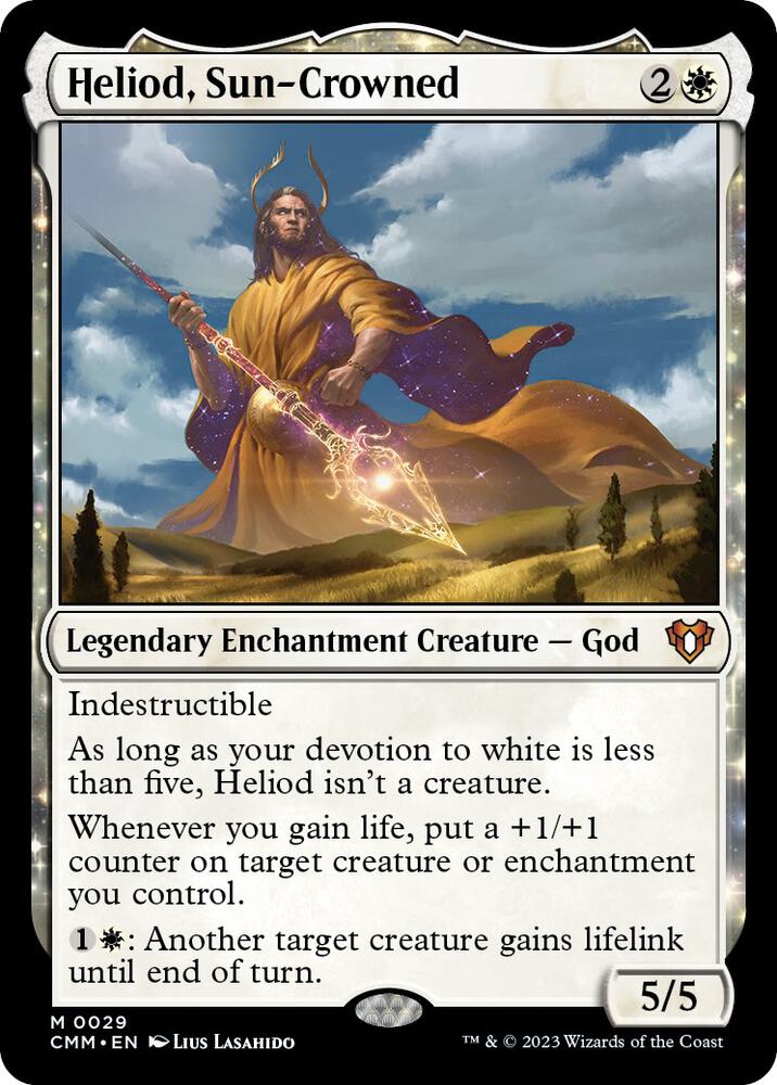 Heliod, Sun-Crowned [Commander Masters] 29