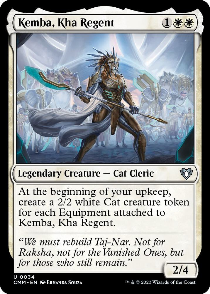 Kemba, Kha Regent [Commander Masters] 34