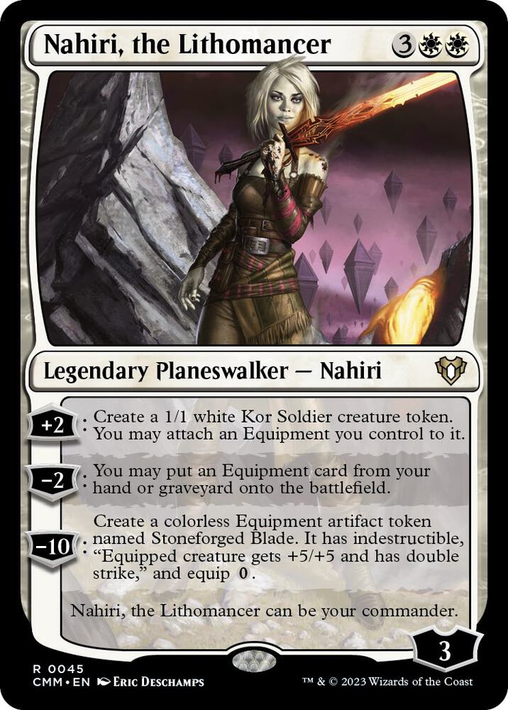 Nahiri, the Lithomancer [Commander Masters] 45